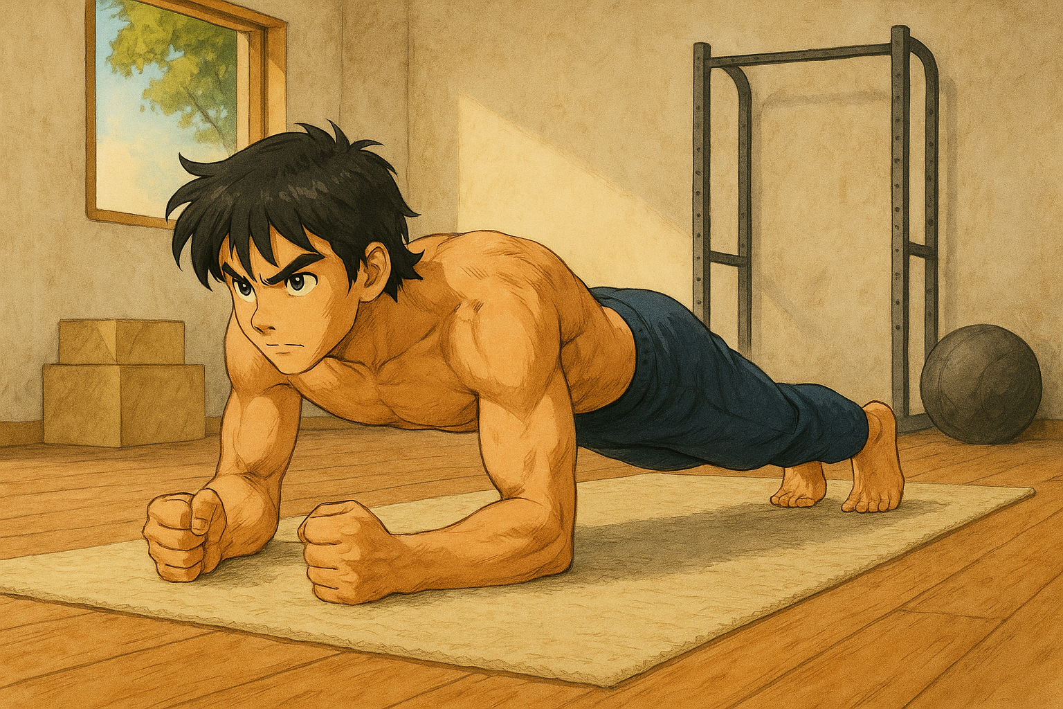 Kaï position Gainage Ventral -- WO-Calisthenics