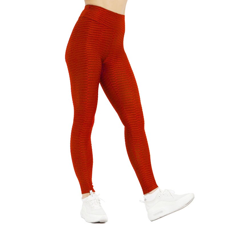 Legging De Sport Rouge L12131 | Workout-Calisthenics