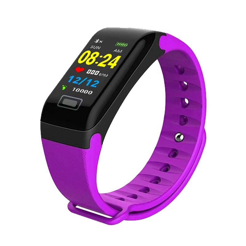 Bracelet Connecté Santé B6836 Violet | WO-Calisthenics