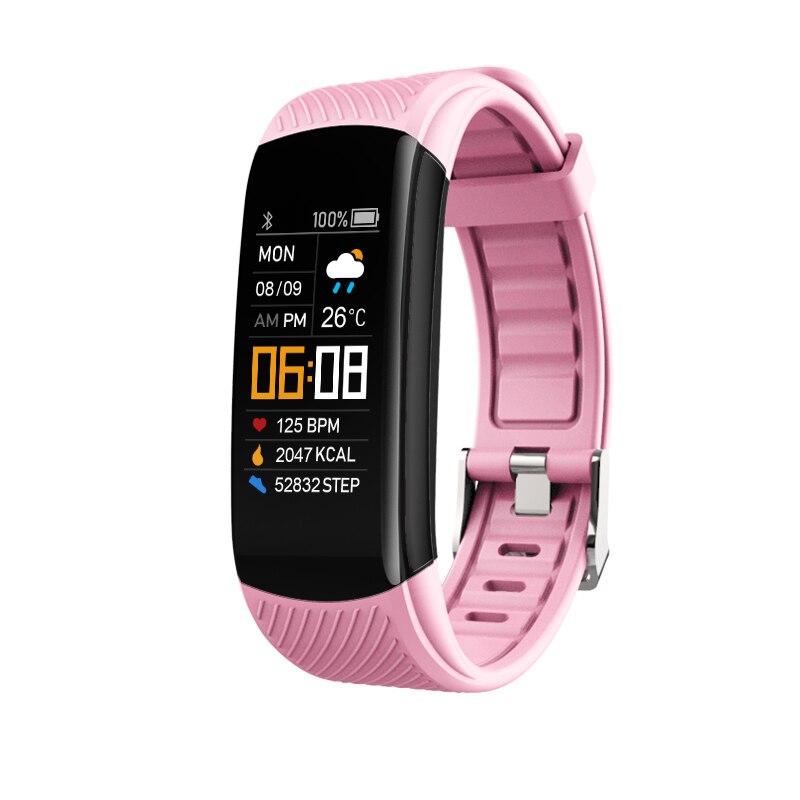 Bracelet Connecté Étanche B6853 Rose | WO-Calisthenics