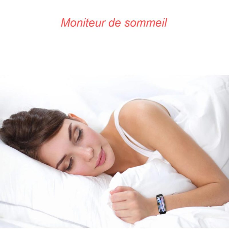 Bracelet Connecté Étanche B6853 Moniteur de sommeil | WO-Calisthenics