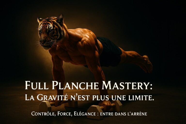 Full Planche Calisthenics : Maîtrise de 0 à Expert avec 2 Programmes Progression