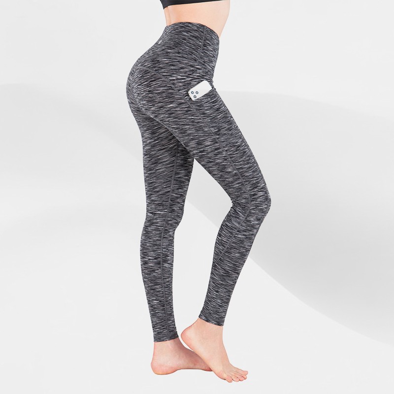 Legging Avec Poche Portable L135590 Gris | WO-Calisthenics