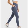 Legging Et Poches Incluses L14061 Bleu Marine | WO-Calisthenics