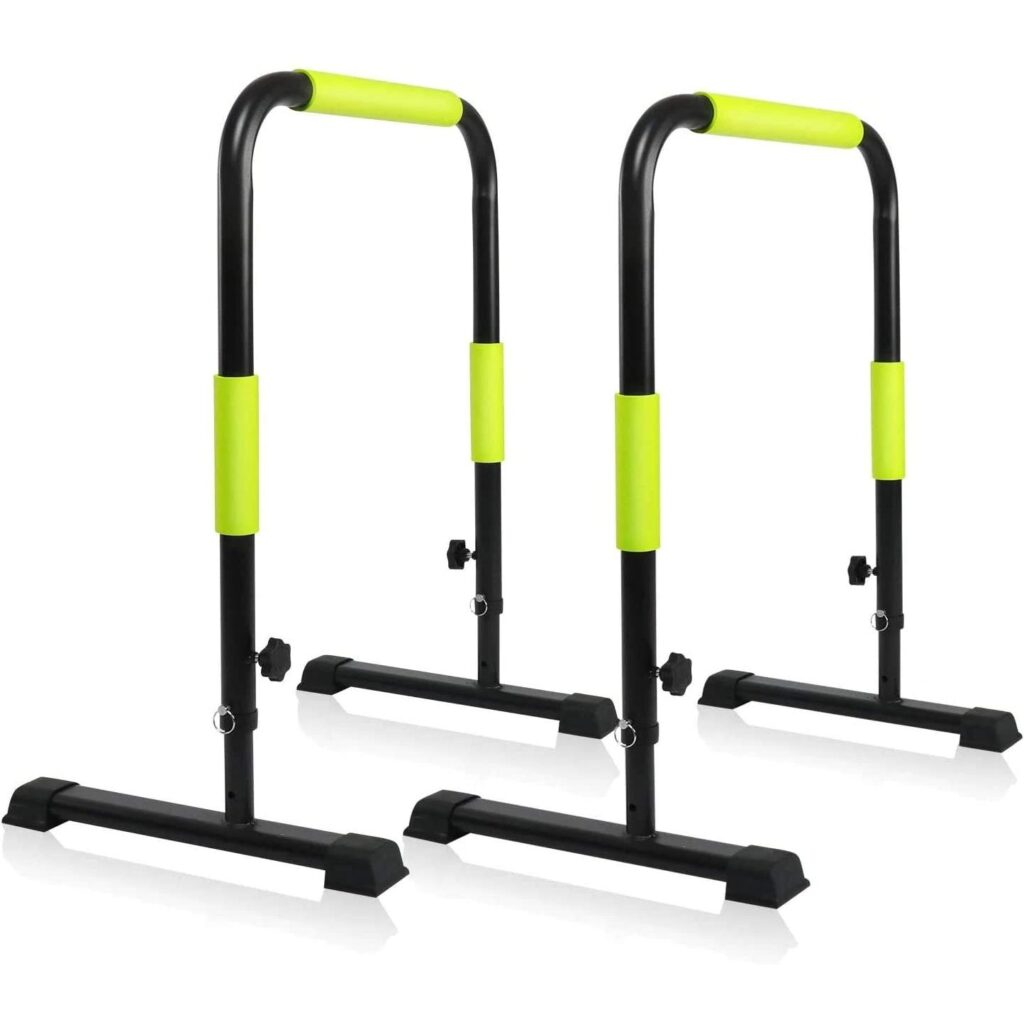 Barres Parallèles Musculation B3930 Jaune 5 | WO-Calisthenics