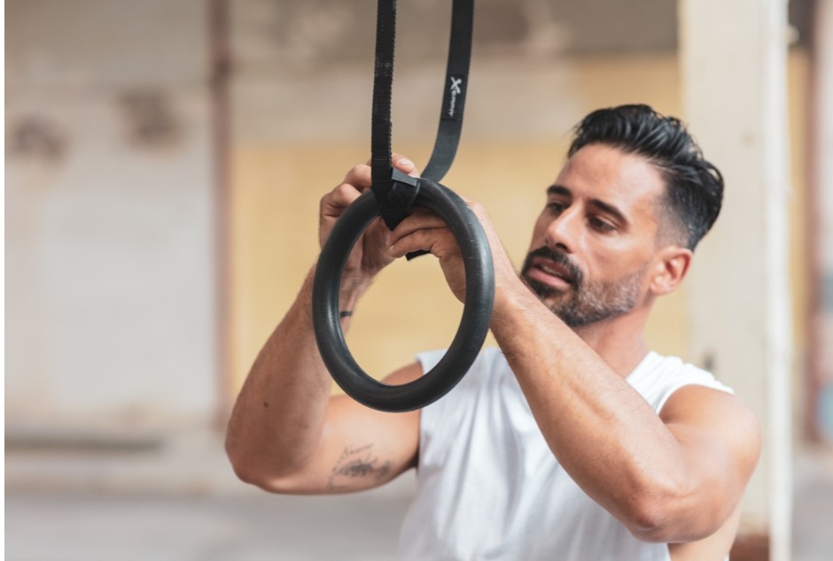 RAMASS Fitness Anneaux de Gymnastique Parfaits pour Calisthenics