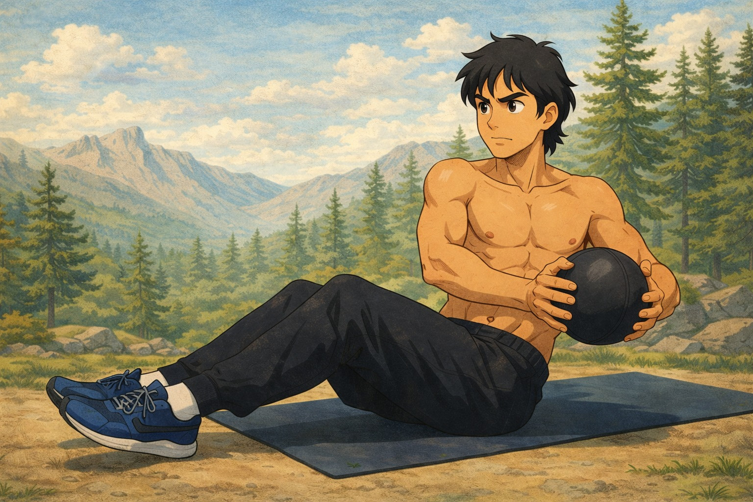 exercices dos sans matériel 18 | WO-Calisthenics Exercice Dos Sans Matériel - Rotation Torse Kaï -- WO-Calisthenics