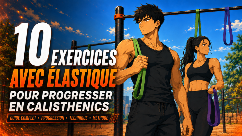 exercices avec élastique 1 | WO-Calisthenics 10 Exercices Avec Élastique pour Progresser en Calisthenics - Theme WO Branding -- WO-Calisthenics