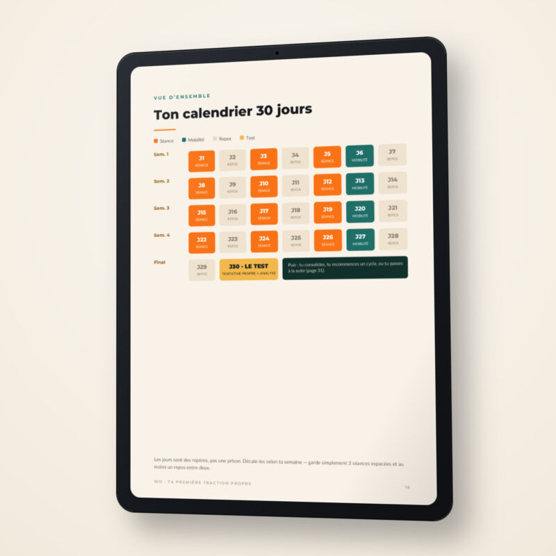 programme première traction 8 | WO-Calisthenics Programme-Premiere-Traction-Mockup-Calendrier-WO-Calisthenics