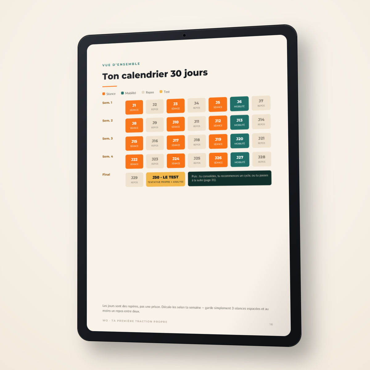 programme première traction 3 | WO-Calisthenics Programme-Premiere-Traction-Mockup-Calendrier-WO-Calisthenics