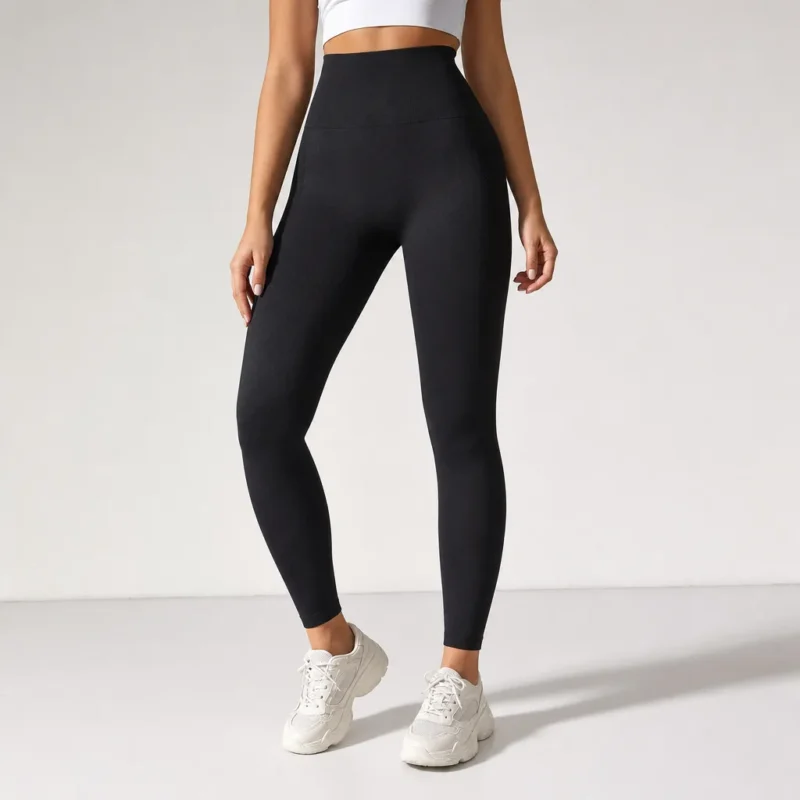 Legging Sport Femme Bleu 6 | WO-Calisthenics Legging Sport Femme Noir WSL191205 | WO-Calisthenics