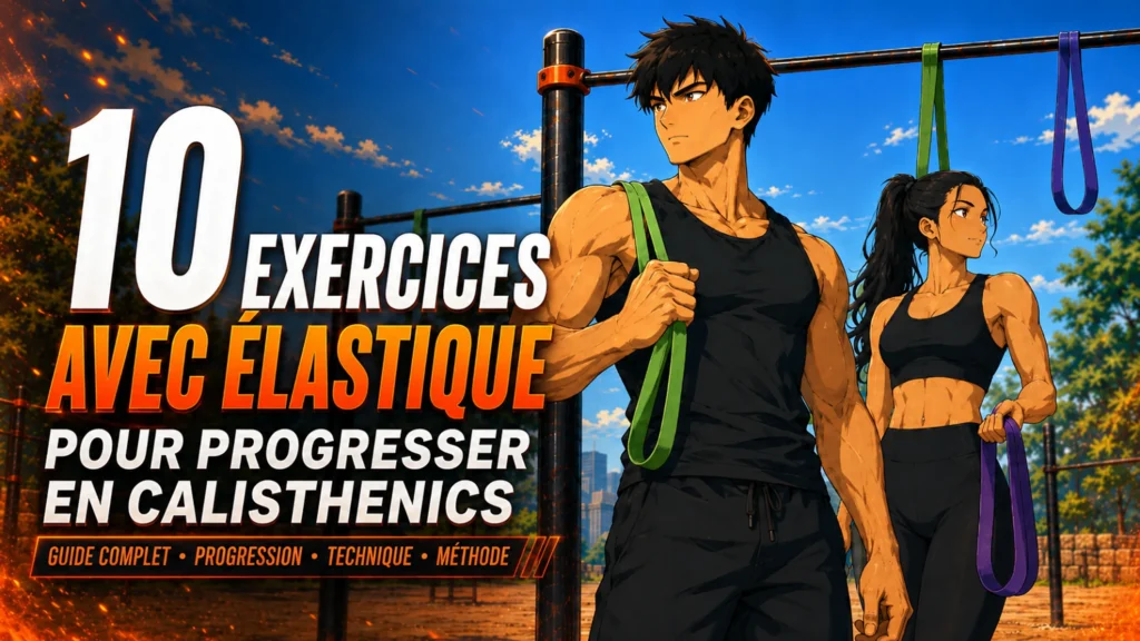 10 Exercices Avec Élastique pour Progresser en Calisthenics - Theme WO Branding -- WO-Calisthenics