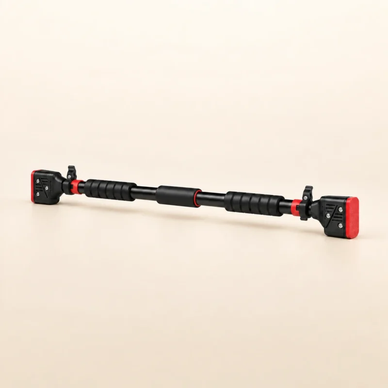 Barre de Traction Entre Deux Murs (71-95 cm) — Wall Grip Pro — vue d ensemble en trois quarts sur fond clair