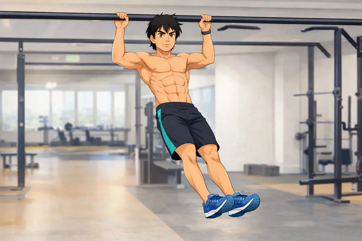 exercices dos sans matériel 14 | WO-Calisthenics Kaï fait une traction pronation à la barre