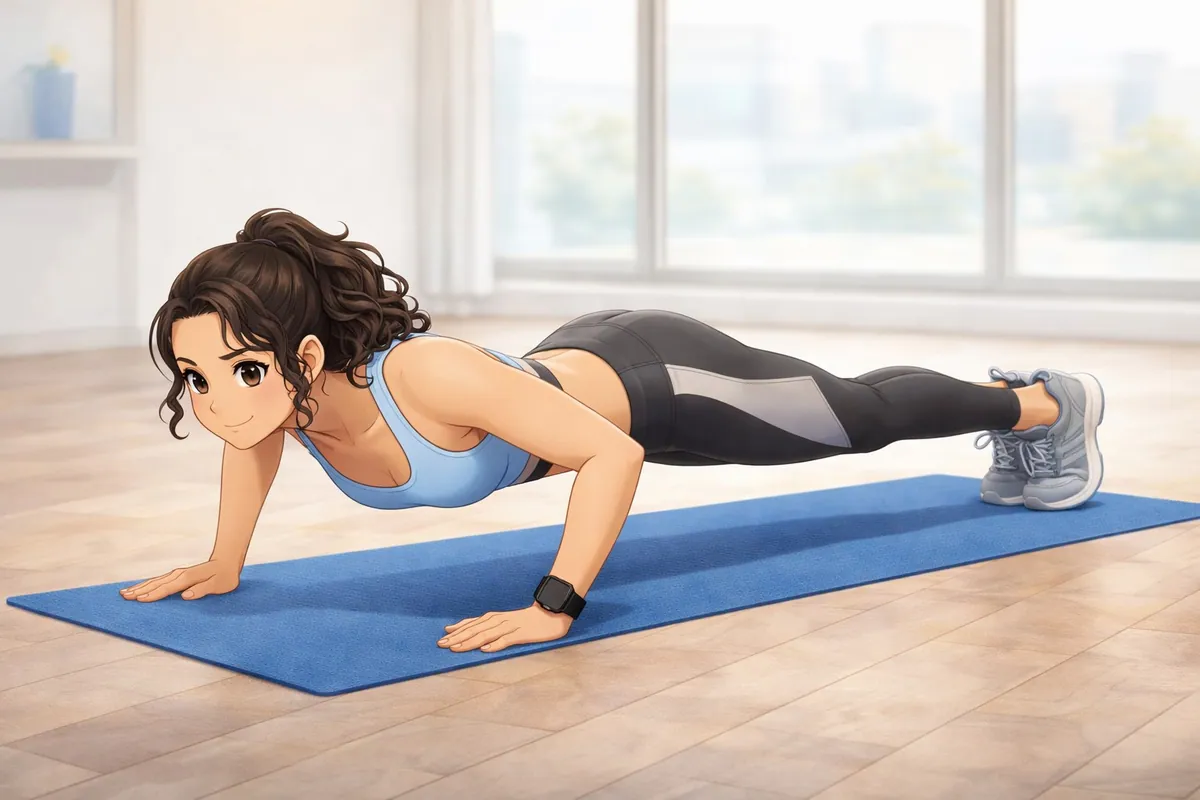 exercices dos sans matériel 12 | WO-Calisthenics Naïa fait des pompes classiques