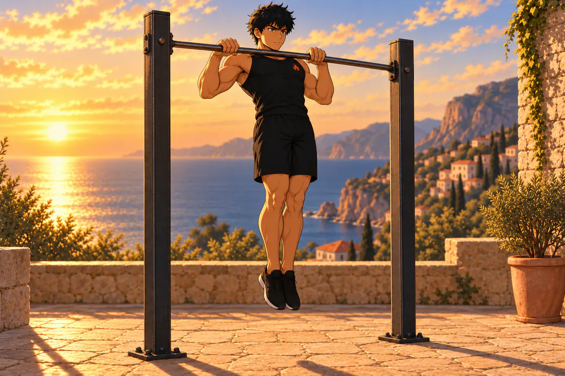 muscle up 2 | WO-Calisthenics Kaï en traction poitrine à la barre, la base de force du muscle-up
